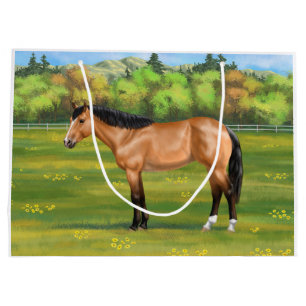Buckskin Dun Quarter Horse Groot Cadeauzakje