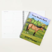 Buckskin Dun Quarter Horse Planner (Display)