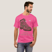 Buckskin Gulch Camping Wandelboot Tshir T-shirt (Voorkant volledig)