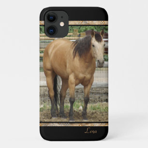 Buckskin Horse Foto iPhone 11 Hoesje