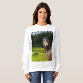 Buckskin Horse Sweatshirt (Voorkant volledig)