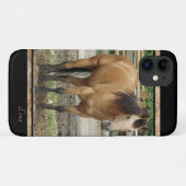 Buckskin Paard Foto Case-Mate iPhone Case (Achterkant (horizontaal))