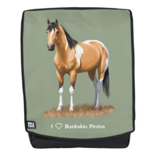 Buckskin Pinto Dun Paint Horse Staillion Rugtassen