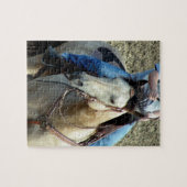 Buckskin Rodeo Horse Legpuzzel (Horizontaal)