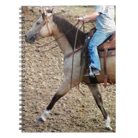 Buckskin Rodeo Horse Notitieboek (Voorkant)