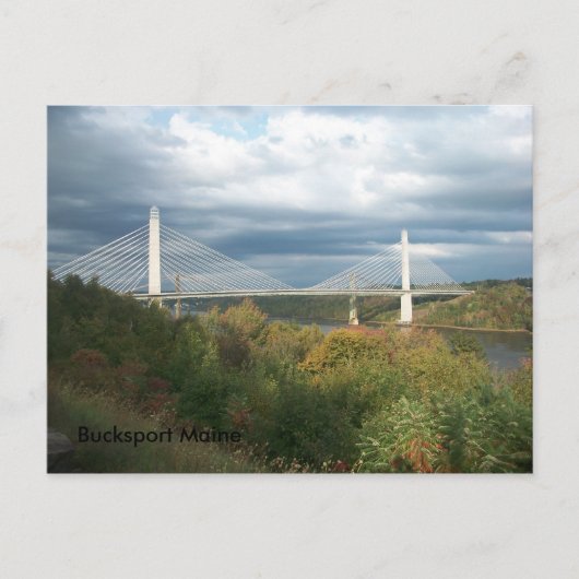 Bucksport Maine briefkaart (Voorkant)