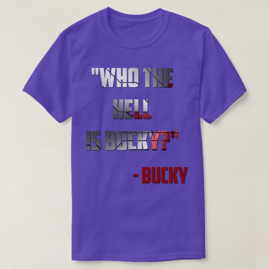 Bucky 2 t-shirt (Design voorkant)