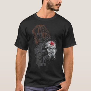 bucky Falcon en Winter Soldier Essential T-S T-shirt