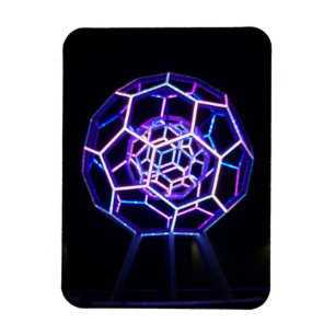 Buckyball sculptuur #4 Magnet Magneet