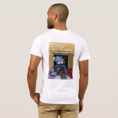 Bud Cleavage - myFarcebook.com Plumber T-shirt (Achterkant volledig)