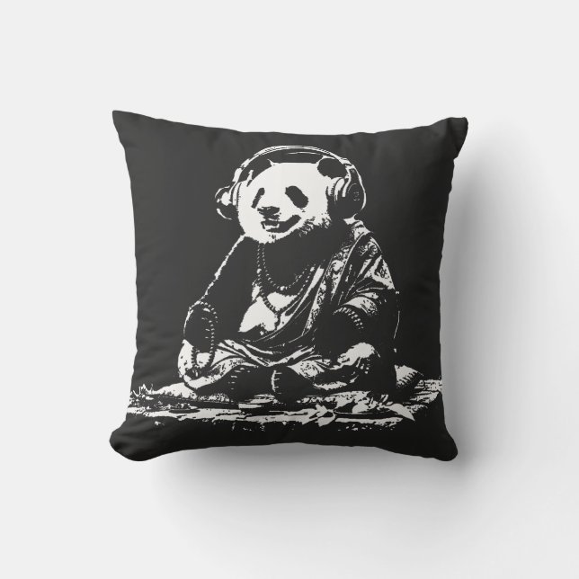 Buda Panda Kussen (Voorkant)