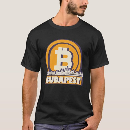 Budapest Bitcoin Maximalist T-shirt (Voorkant)