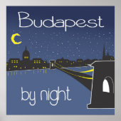 Budapest By Night, poster Budapest (Devant)