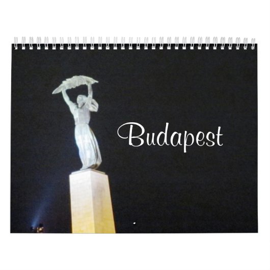 Budapest Calendar Kalender (Hoes)