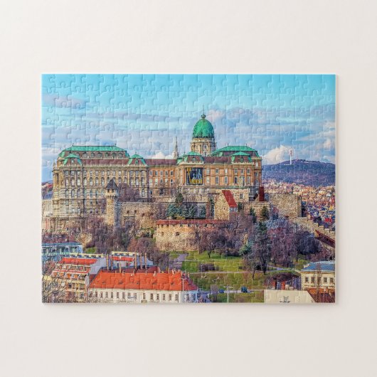 Budapest Castle Jigzaag Puzzle Legpuzzel (Horizontaal)