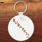 Budapest Chili Peppers Sleutelhanger (Voorkant)