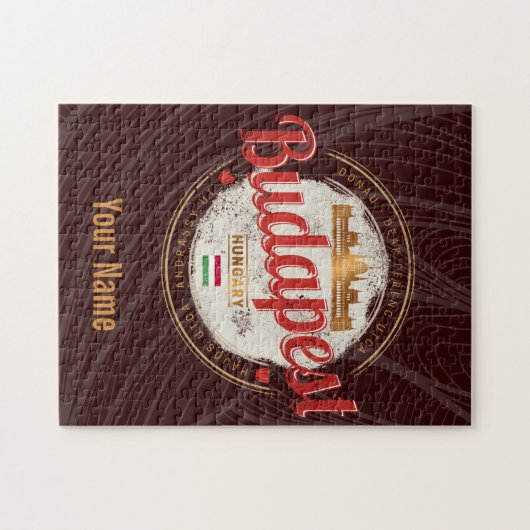 Budapest Design Hongarije parlement Legpuzzel (Horizontaal)