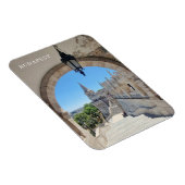 Budapest Fisherman's Bastion ingelijste uitzichten Magneet (Rechterzijde)