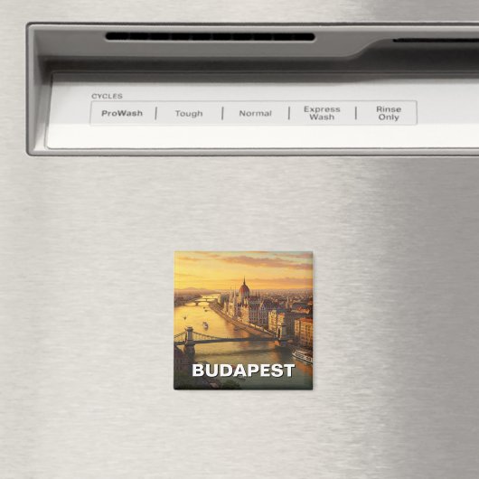 Budapest Hongarije Parlementsgebouw Reizen Magneet (Insitu (Vaatwasser))