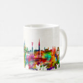 Budapest Hongarije Skyline Koffiemok (Voorkant rechts)