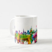 Budapest Hongarije Skyline Koffiemok (Voorkant links)