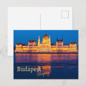 Budapest Hongarije Souvenir Briefkaart (Voorkant / Achterkant)