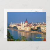 budapest, hongrie carte postale (Devant / Derrière)