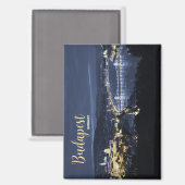 Budapest Hongrie Pittoresque Magnet Souvenir Cadea (Recto/Verso)