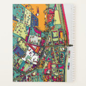 Budapest, Hongrie | Plan de ville (Dos)