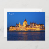 Budapest Hungary Briefkaart (Voorkant / Achterkant)