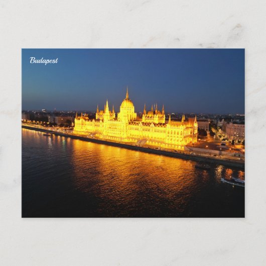 Budapest Hungary Briefkaart (Voorkant)