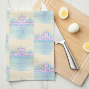 Budapest Parliament Building Hungary Pattern Theedoek