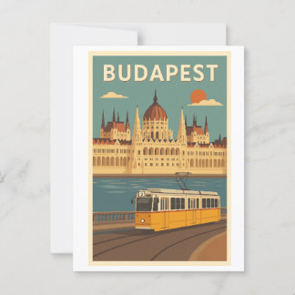 Budapest postcard briefkaart