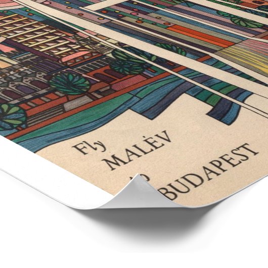 BUDAPEST POSTER (Hoek)