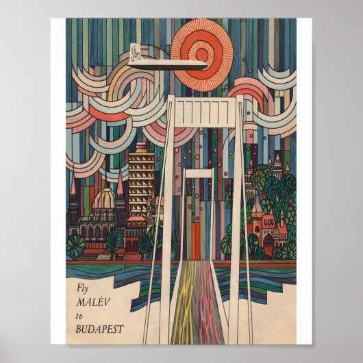 BUDAPEST POSTER (Voorkant)