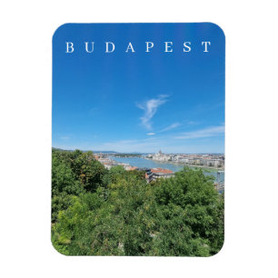 Budapest River Donau uitzicht koelkastmagneet Magneet