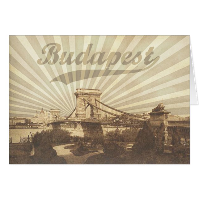 Budapest vintage (Devant horizontal)