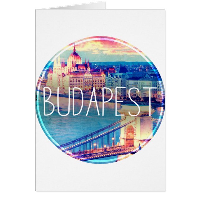 Budapest vintage, cercle (Devant)