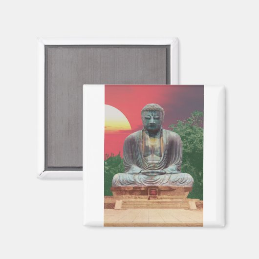 BUDDAH 46,tif Magneet (Voorkant / Achterkant)