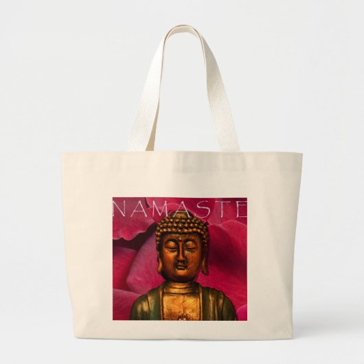 BuddaRose - Gepersonaliseerd Grote Tote Bag (Voorkant)