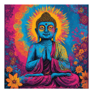 BUDDHA-11 FOTO AFDRUK