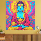 BUDDHA-13 CANVAS AFDRUK (Insitu (Woonkamer))