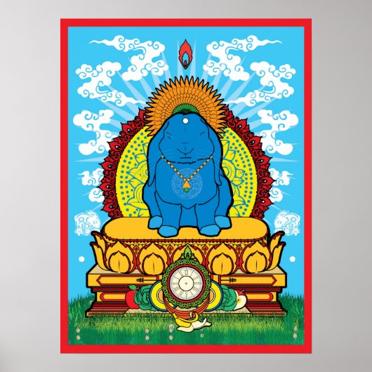 BUDDHA 18x24 Poster (Voorkant)