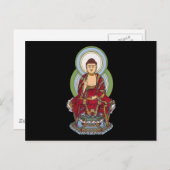 Buddha Abhaya Mudra Briefkaart (Voorkant / Achterkant)