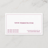 BUDDHA AVEC CARTE DE VISITE BLOSSOMS (Dos)