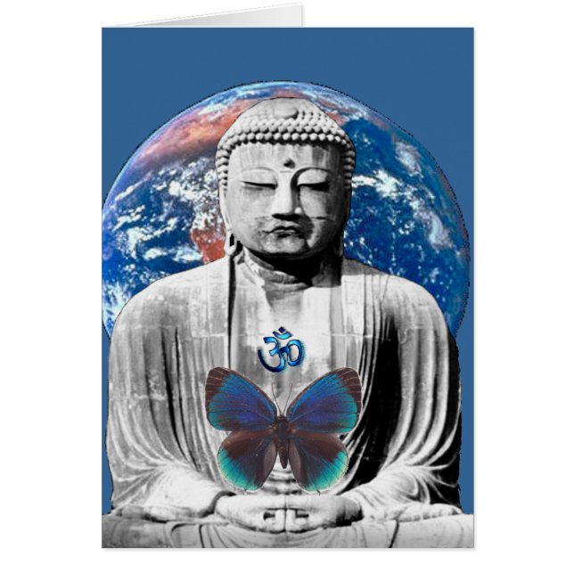 Buddha Awaits Blank Card (Voorkant)