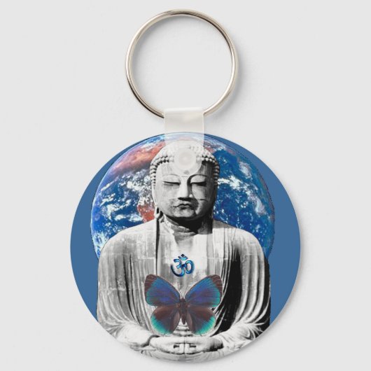 Buddha Awaits Sleutelhanger (Voorkant)