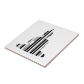 BUDDHA BAR CODE Boeddhistische Barcode Patroon Ont Tegeltje (Zijkant)