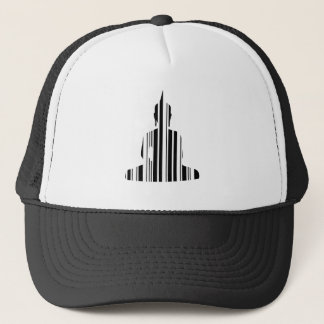 BUDDHA BAR CODE Boeddhistische Barcodepatroonontwe Trucker Pet