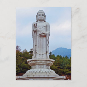 Buddha besluit in Zuid-Korea, Asia Briefkaart